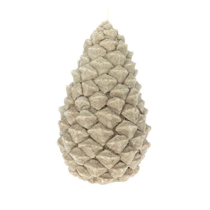 Bougies La Francaise Pinecone Candle 25h - Beige